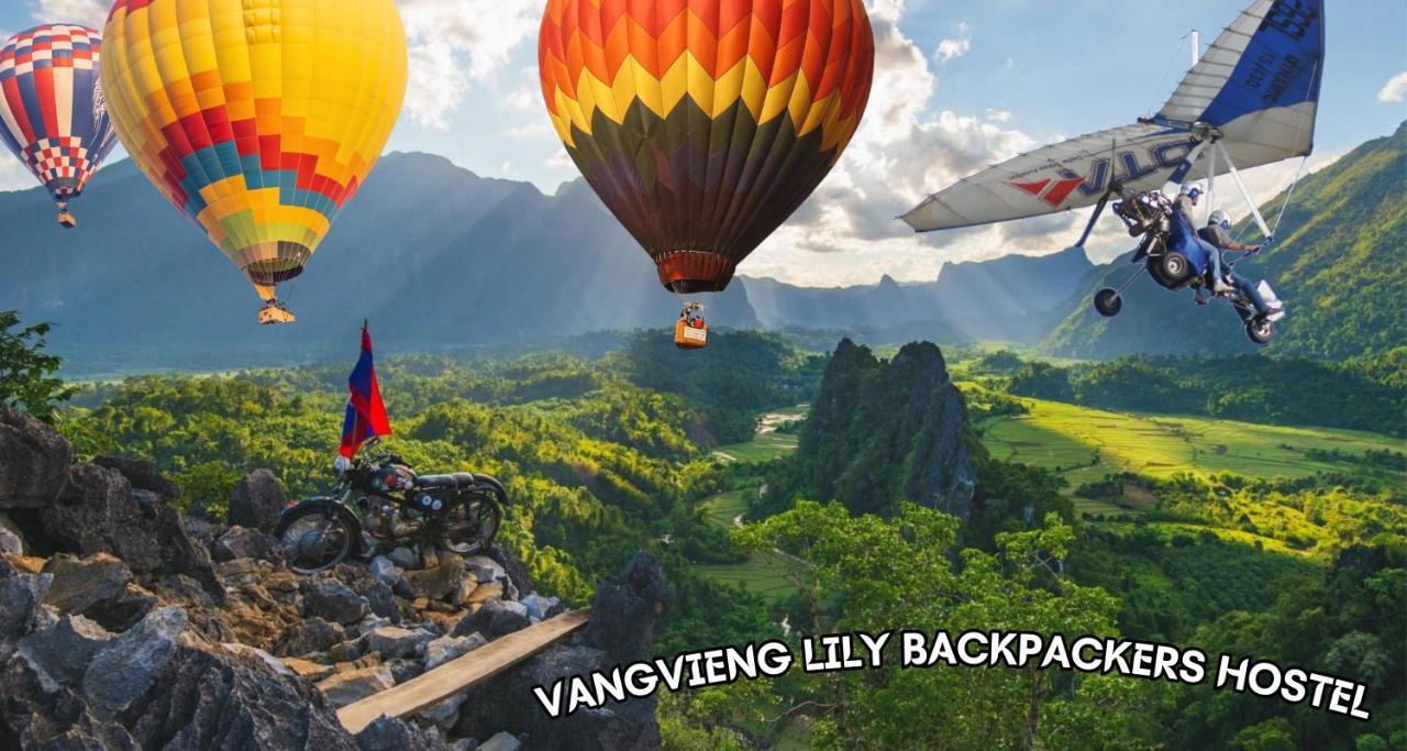 Vang Vieng Lily Backpackers Hostel Екстериор снимка